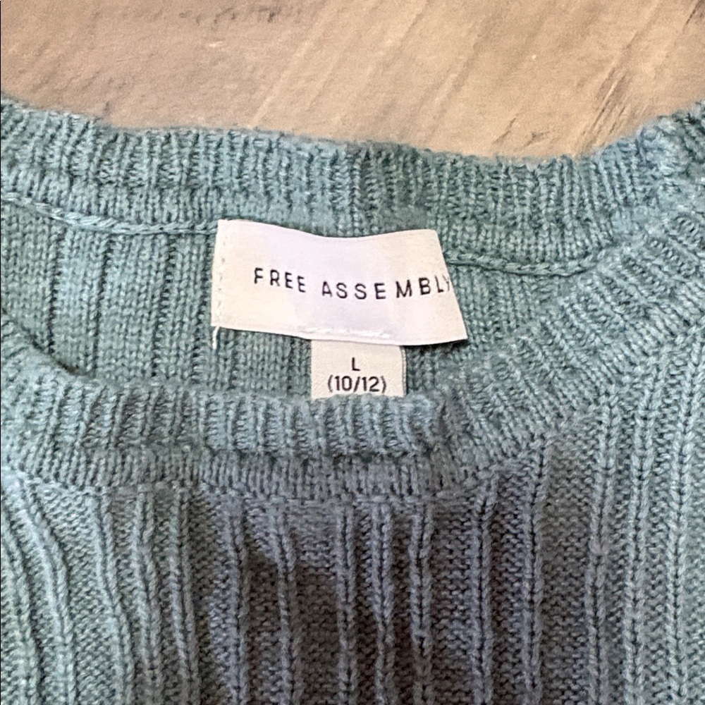 Free Assembly Ribbed Knit Two Piece - Picture 5 of 5